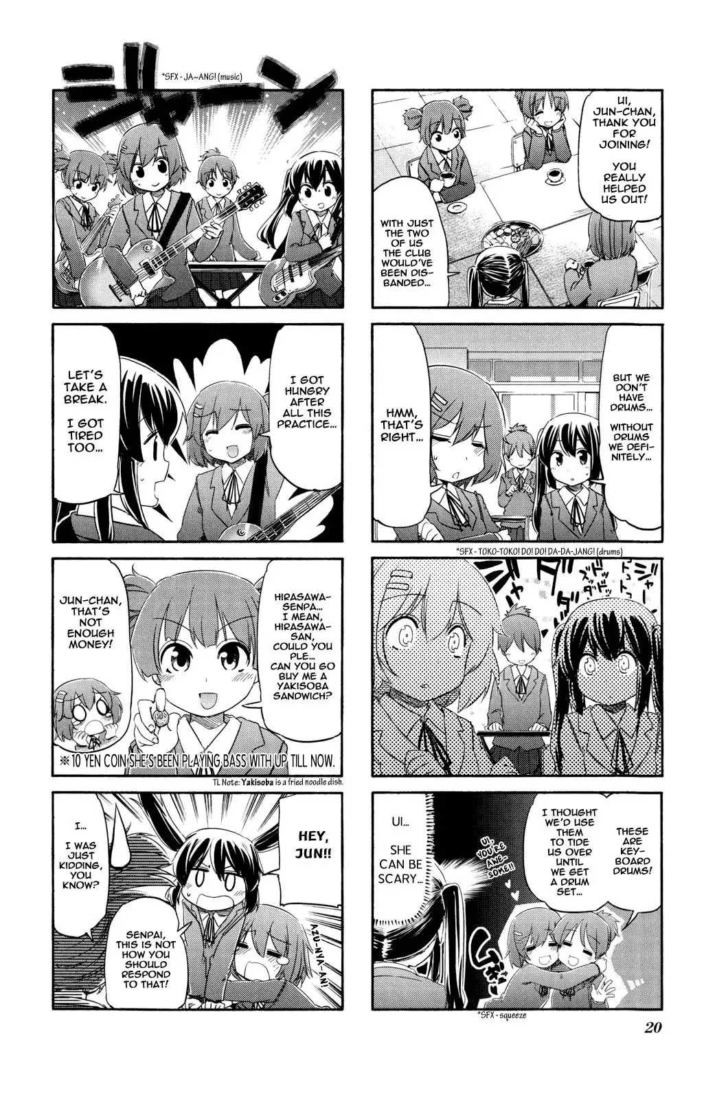 K-ON! Anthology Comic Chapter 2 4